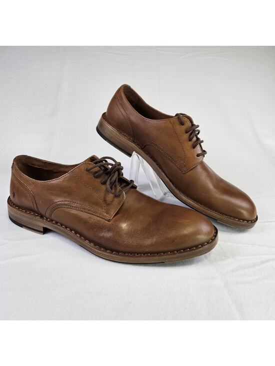 Frye James Derby Leather Dress Shoe Mens 13 Copper Brown Lace Up Oxford Wedding main image 8